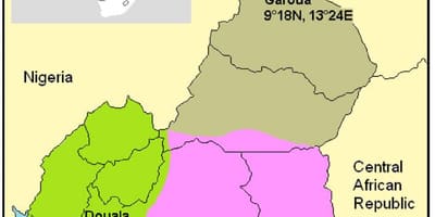 Карта на Камерун на климата
